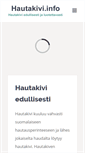 Mobile Screenshot of hautakivi.info