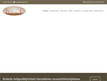 Tablet Screenshot of hautakivi.net